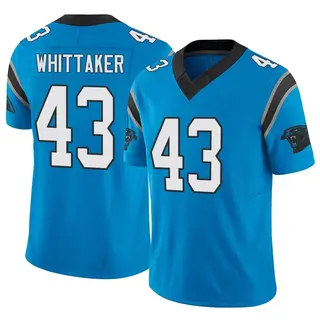 Men's Nike Jeremy Chinn Gray Carolina Panthers Atmosphere Fashion Game  Jersey