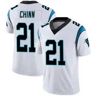 Panthers S Jeremy Chinn reps with Julius Peppers jersey